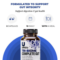 UMZU Tri-Biome Complete baobab fiber visual highlights prebiotic nourishment
