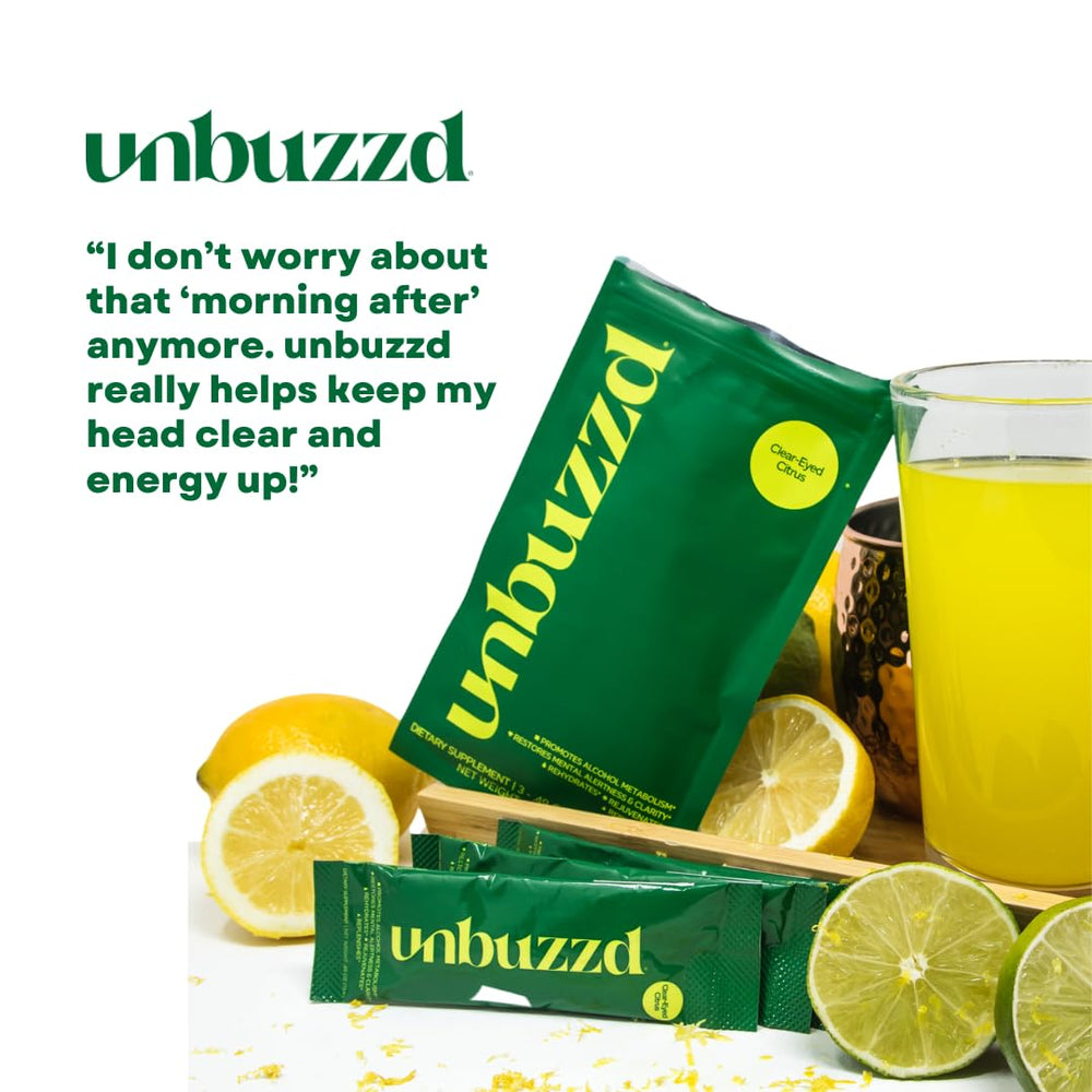 unbuzzd travel-friendly box fits gym bag or purse