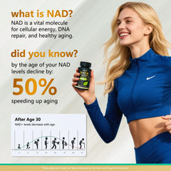 UNcena NAD bottle top integrated liposomal formula for enhanced absorption and sustained energy.