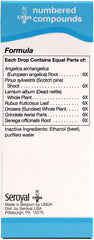 UNDA 312 Numbered Compounds bottle pour shows precise dosing for guided use