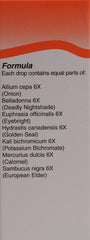 UNDA Allium Cepa Plex label shows dosing and ingredients clearly.