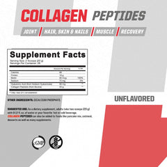 Undefined Nutrition Collagen Peptides unflavored scoop shows simple dosage for consistency.