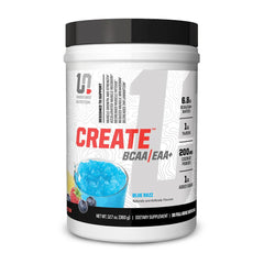 Undefined Nutrition CREATE BCAA/EAA+ bottle highlights recovery support for athletes