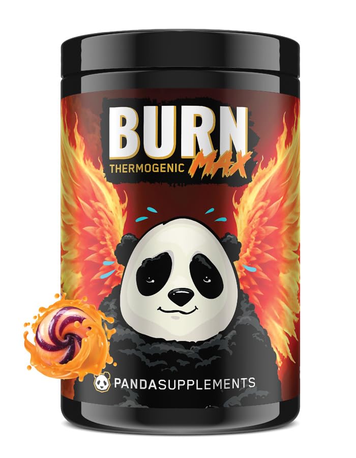 Underground Bio Labs Panda Burn Max bottle pour for quick pre-workout energy