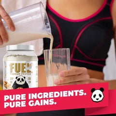 Panda Fuel Cinnamon Toast jar conveys indulgent flavor with clean macros.
