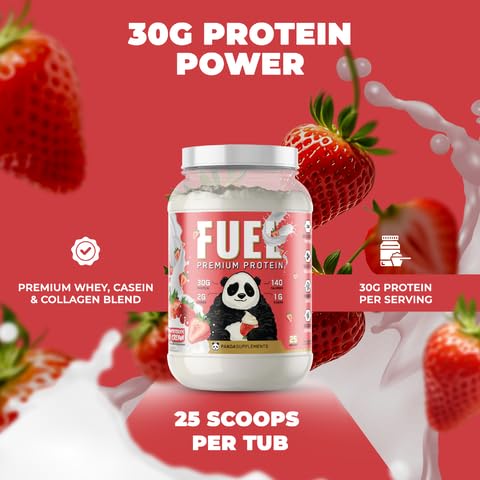 Underground Bio Labs Panda Fuel ingredients highlight collagen and casein blend.