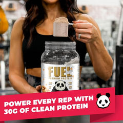 Panda Fuel keto-friendly packaging suggests low sugar and carb-conscious choice.