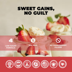 Underground Bio Labs Panda Fuel Strawberry & Cream close-up shows rich flavor.