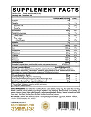 Underground Bio Labs Panda Fuel whey pour demonstrates smooth shake mixability.