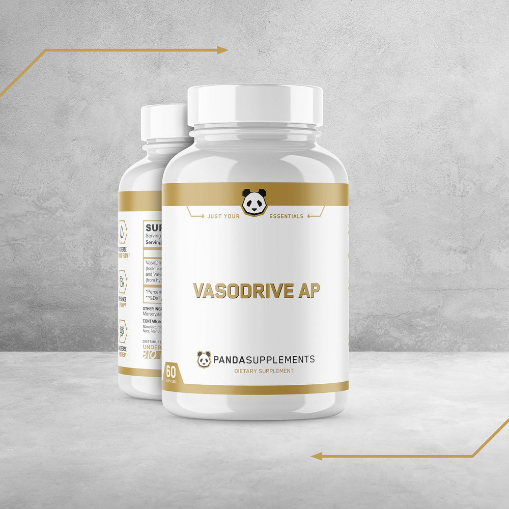 Underground Bio Labs packaging and Panda Supps branding signals product quality.