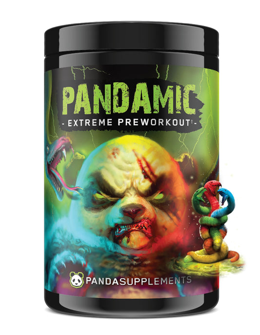 Underground Bio Labs Panda Supps Pandamic Extreme Pre-Workout focus for sharper sessions