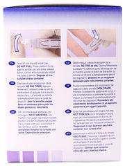 Unistik 3 lancets showing twist-off cap and auto-retract needle for safety.