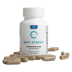 GABA and L-Theanine blend in Univera Anti-Stress for gentle calm and focus