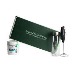 Univera RegeniCARE green apple powder tub for daily joint support.
