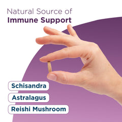 Univera Super Immune herbal blend featuring reishi, astragalus, schisandra, eleuthero