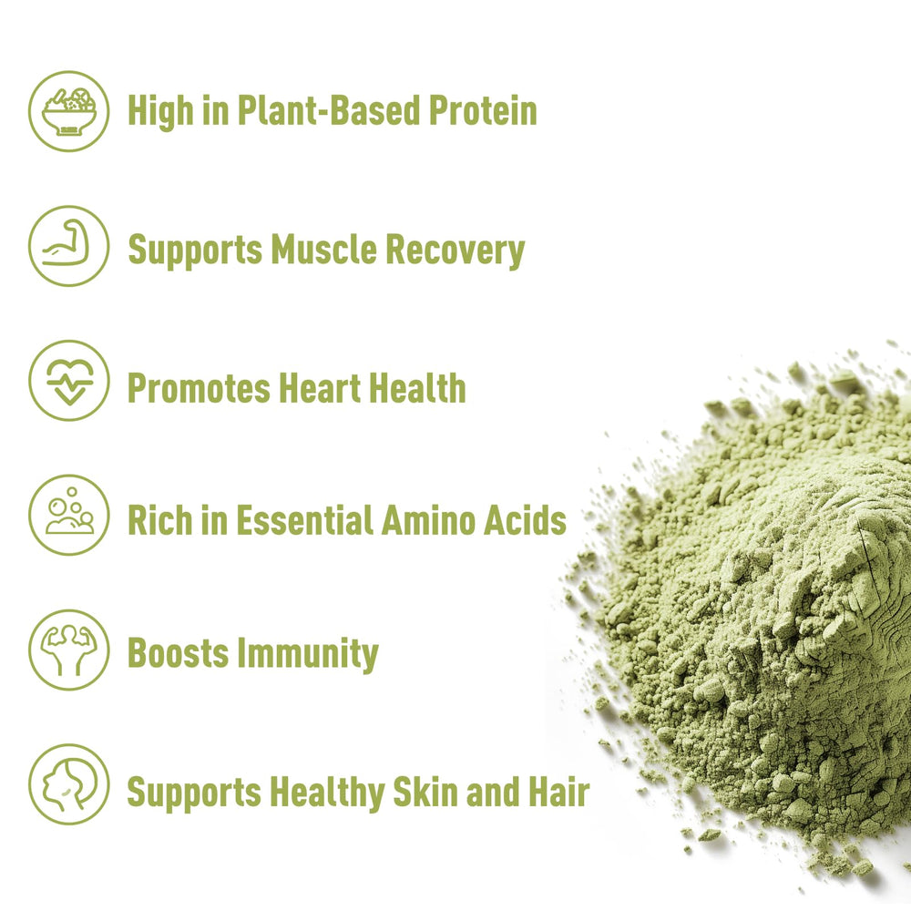 UNLEASH'D ORGANIC pumpkin seed protein shake shows plant-powered energy for active days.