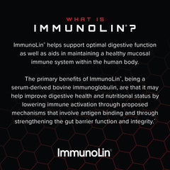 Pouring Unmatched Immuno-IGG powder into a glass shows smooth texture.