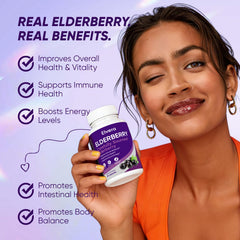 UOZXIL Elvera capsules closeup shows vegan softgels for easy swallowing.