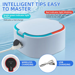 Built-in mirror in the UpaClaire case for quick inspections