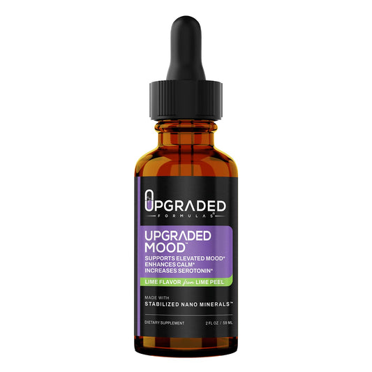Upgraded Formulas Mood bottle offers daily calm support.