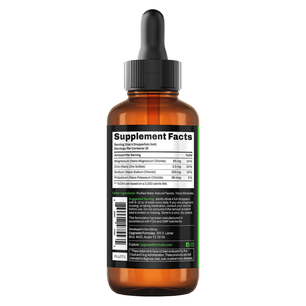 Upgraded Formulas Upgraded Charge bottle top view, showing convenient access and design
