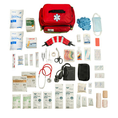 UPPAHEALTH gloves and bandages organization—accessible supplies for everyday first aid.