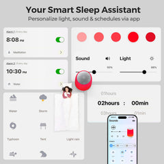Uptimus Sleep Alarm System with multiple alarms for daily planning