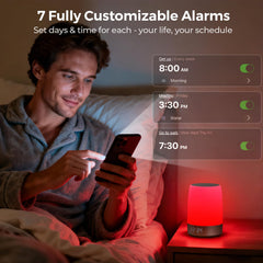 Uptimus Sleep Sound Machine app control dashboard for customization