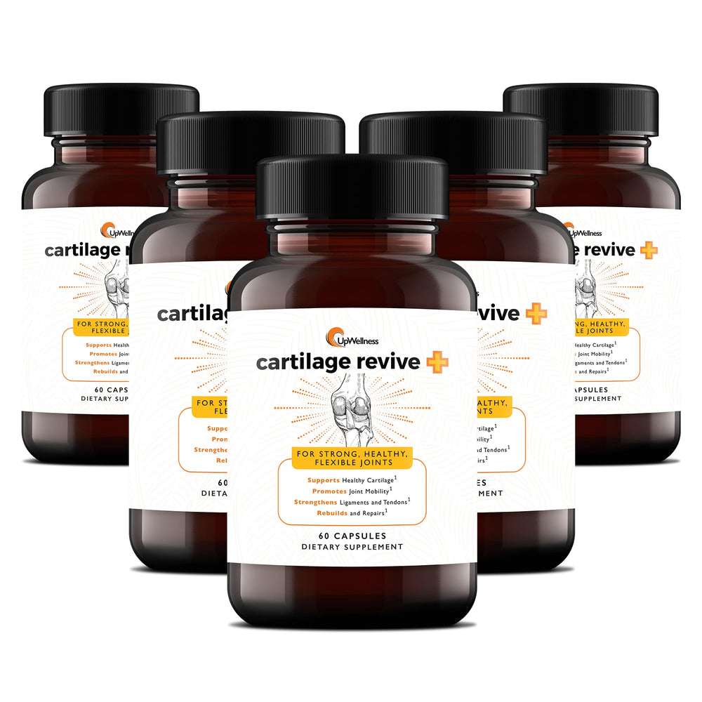 UpWellness Cartilage Revive bottle front for joint support.