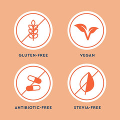 Uqora Flush packaging highlighting gluten-free vegan formula