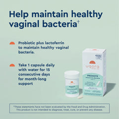 Close-up of Lactoferrin on Uqora Promote packaging