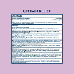 Uqora UTI Emergency Kit infection control tablets support early management.
