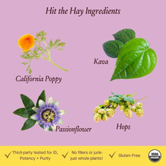 Dosing with the Hit The Hay dropper for easy nightly use.