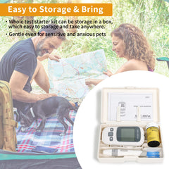 URIT 80Vet batteries not included to streamline shipping.