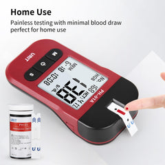 URIT storage bag with meter keeps data and accessories organized