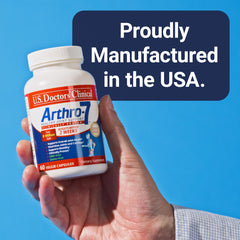 Bromelain ingredient beside Arthro-7 bottle for natural enzyme support.