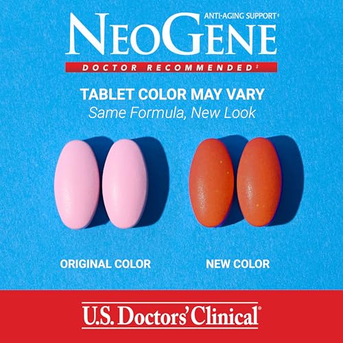 NeoGene tablets close-up prepared for daily mood and cognitive support