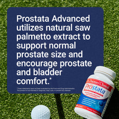 US Doctors' Clinical Prostata Advanced seal indicating third-party testing.