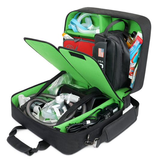USA Gear XL CPAP bag with durable exterior for travel protection