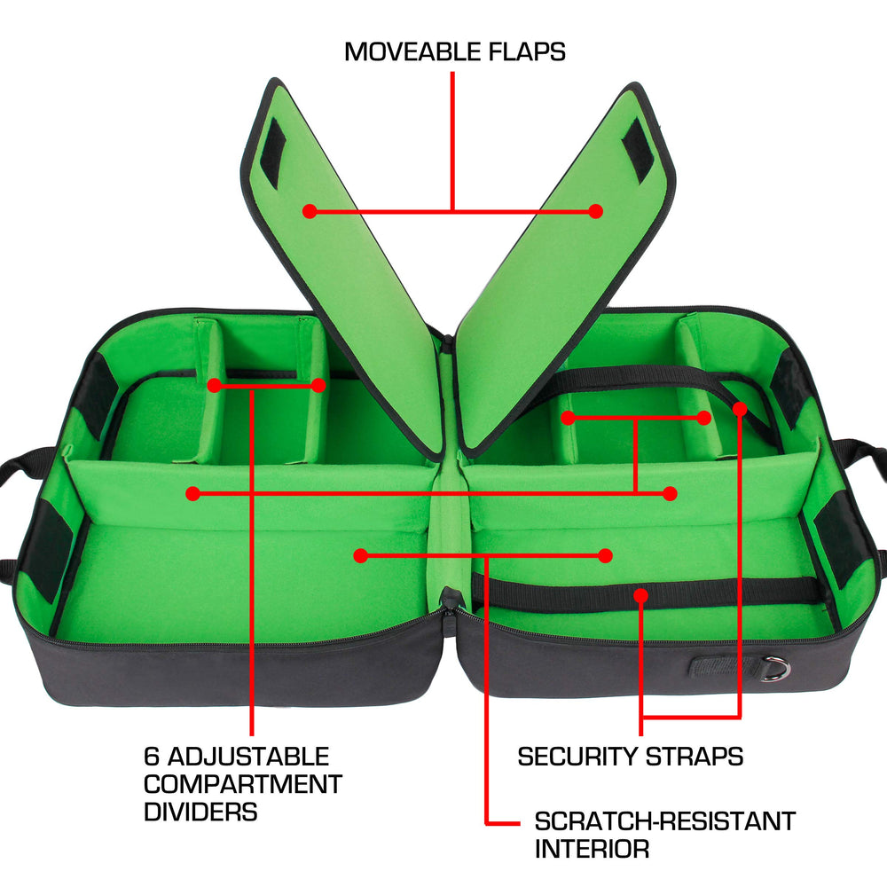 USA Gear XL CPAP bag base is water-resistant for varied surfaces