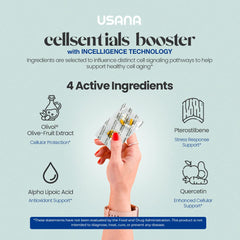 USANA HealthPak MagneCal D packet highlighting bone strength and energy metabolism