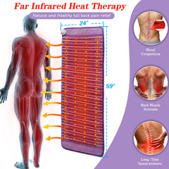 UTK Amethyst pad reaches up to 159°F for intense warmth