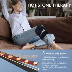 UTK jade stones delivering deep warmth with far infrared heat.