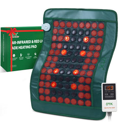 UTK far infrared heating pad on back for targeted warmth.