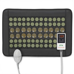 UTK heating pad back coverage shows full back heat for targeted relief.