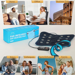 UTK infrared heat penetrates deeply for comprehensive coverage.