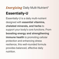 Utzy Naturals Essentially-U label detail shows clean, allergen-free formula