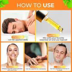 UVUBXT Fenugreek seeds highlight organic source for skin and hair care.