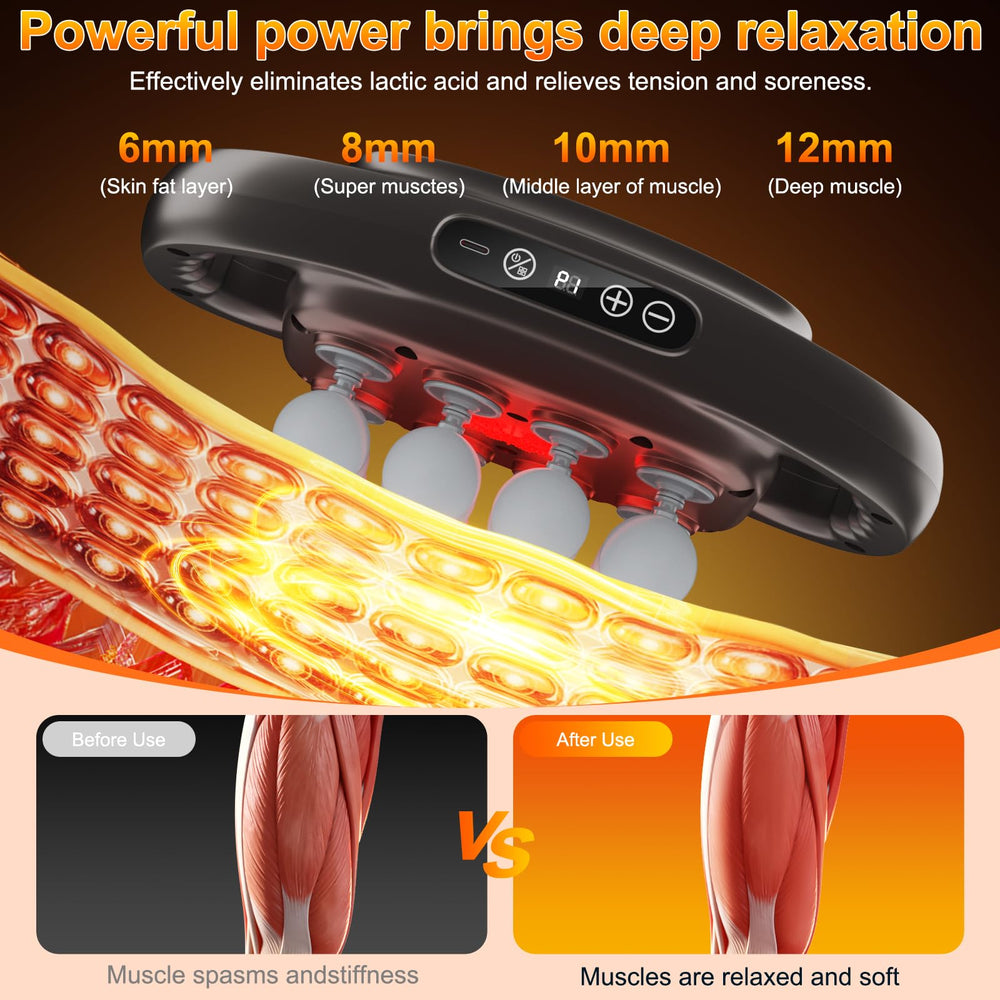 Uwqaqx 2000mAh battery powers workouts and daily recovery
