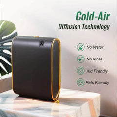 UXIKAPEEN Scent Air Machine Bluetooth control demonstrates easy wireless scheduling.